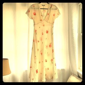 Zara Long flowered dress